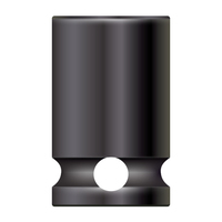 7/16 6-PT MAGNETIC IMPACT SOCKETS STD LENGTH – 3/8" SQ DRIVE (SAE)